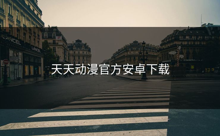 天天动漫官方安卓下载 天天动漫官方安卓下载